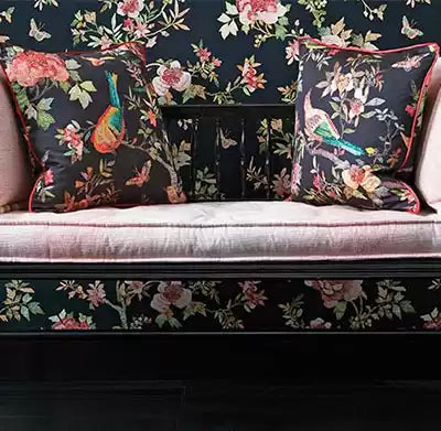 Nina Campbell | Mardi Gras - room setting