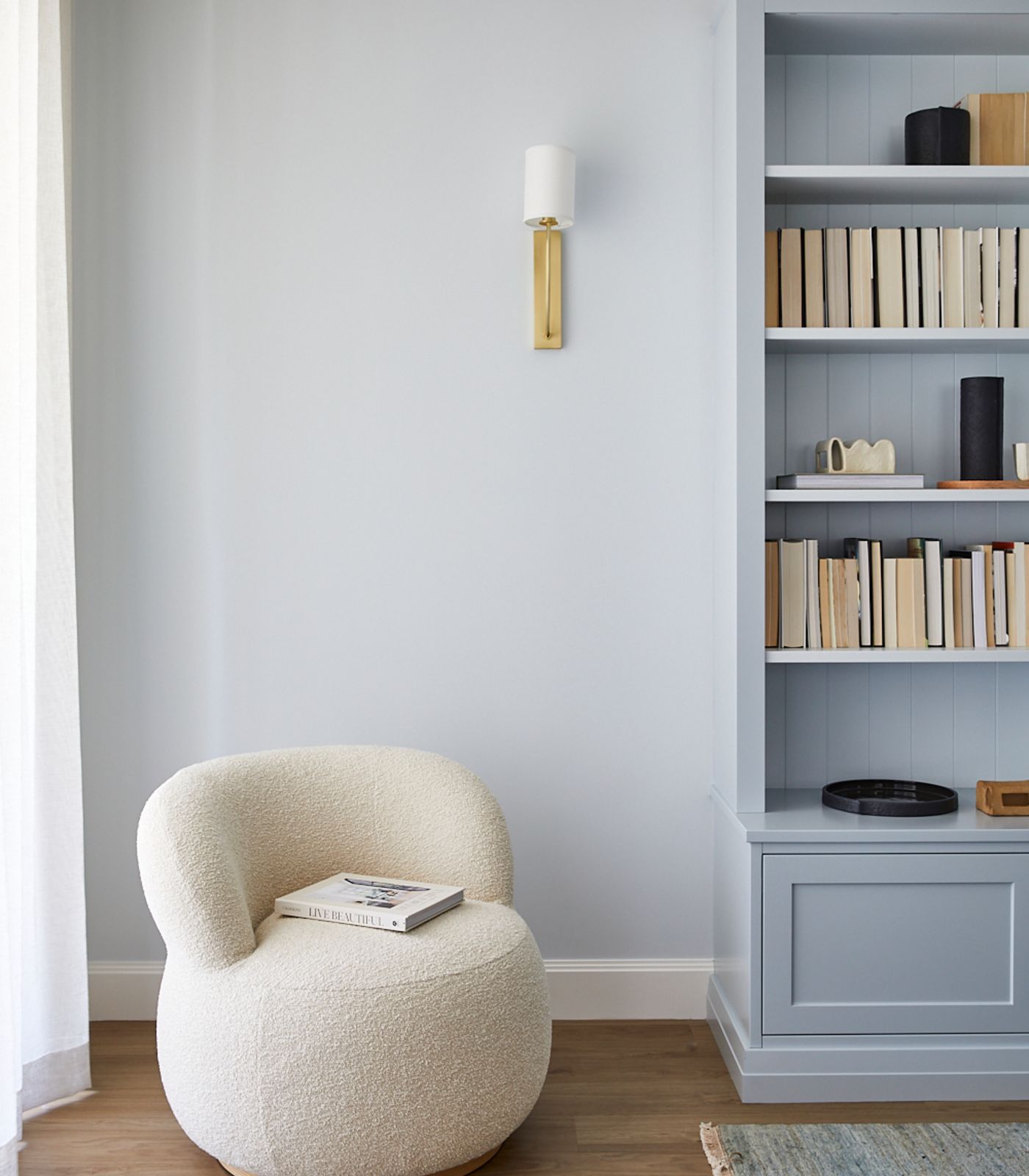Andrew Martin | Colton Wall Light Aged Brass