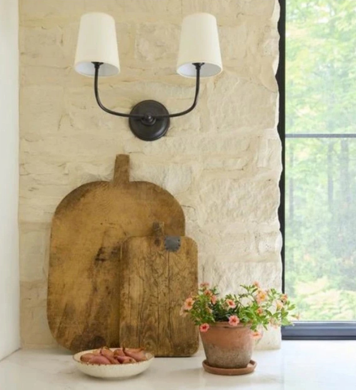 Vendome Wall Light Bronze