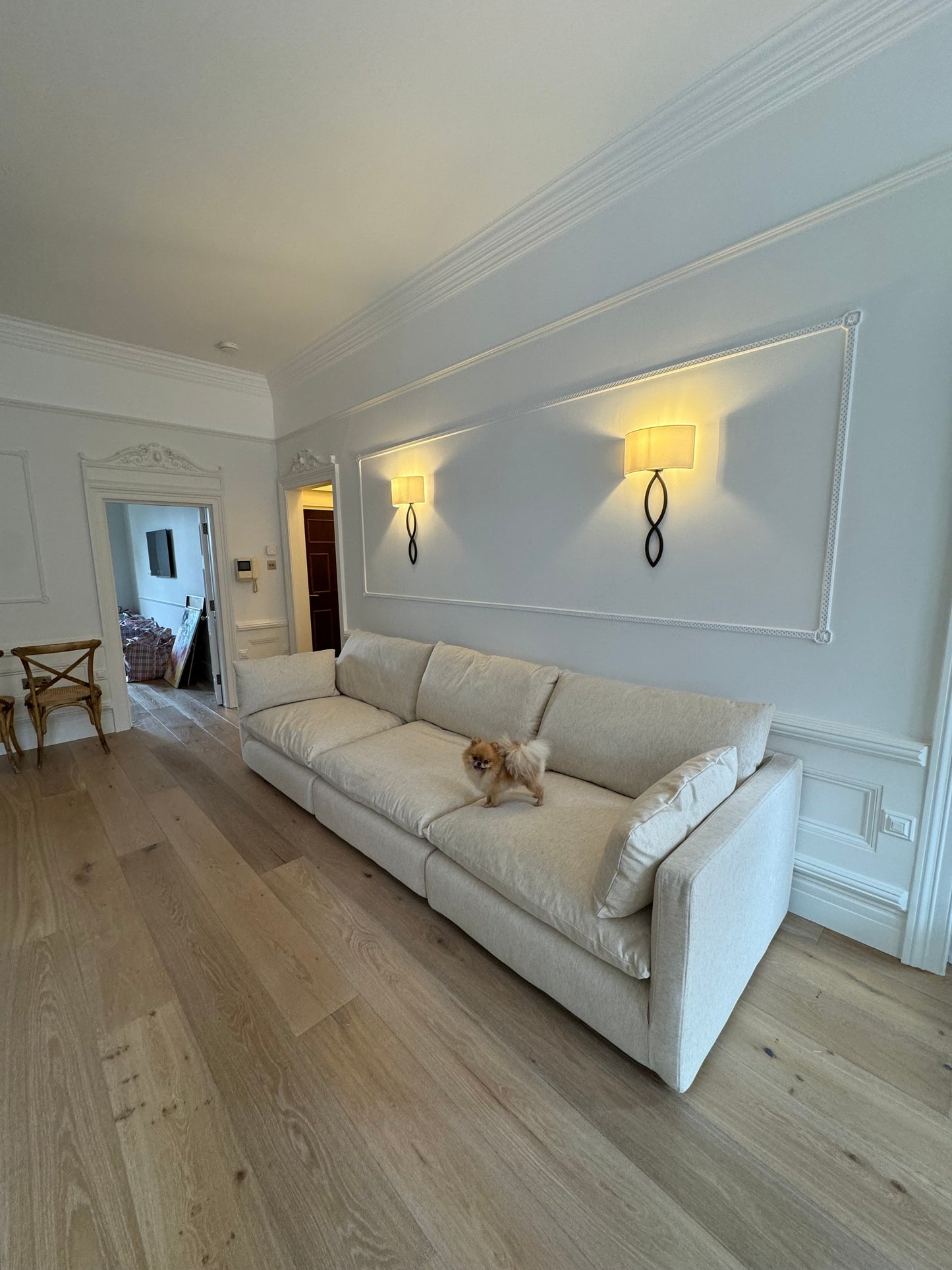Andrew Martin Clinton Custom Sofa lifestyle