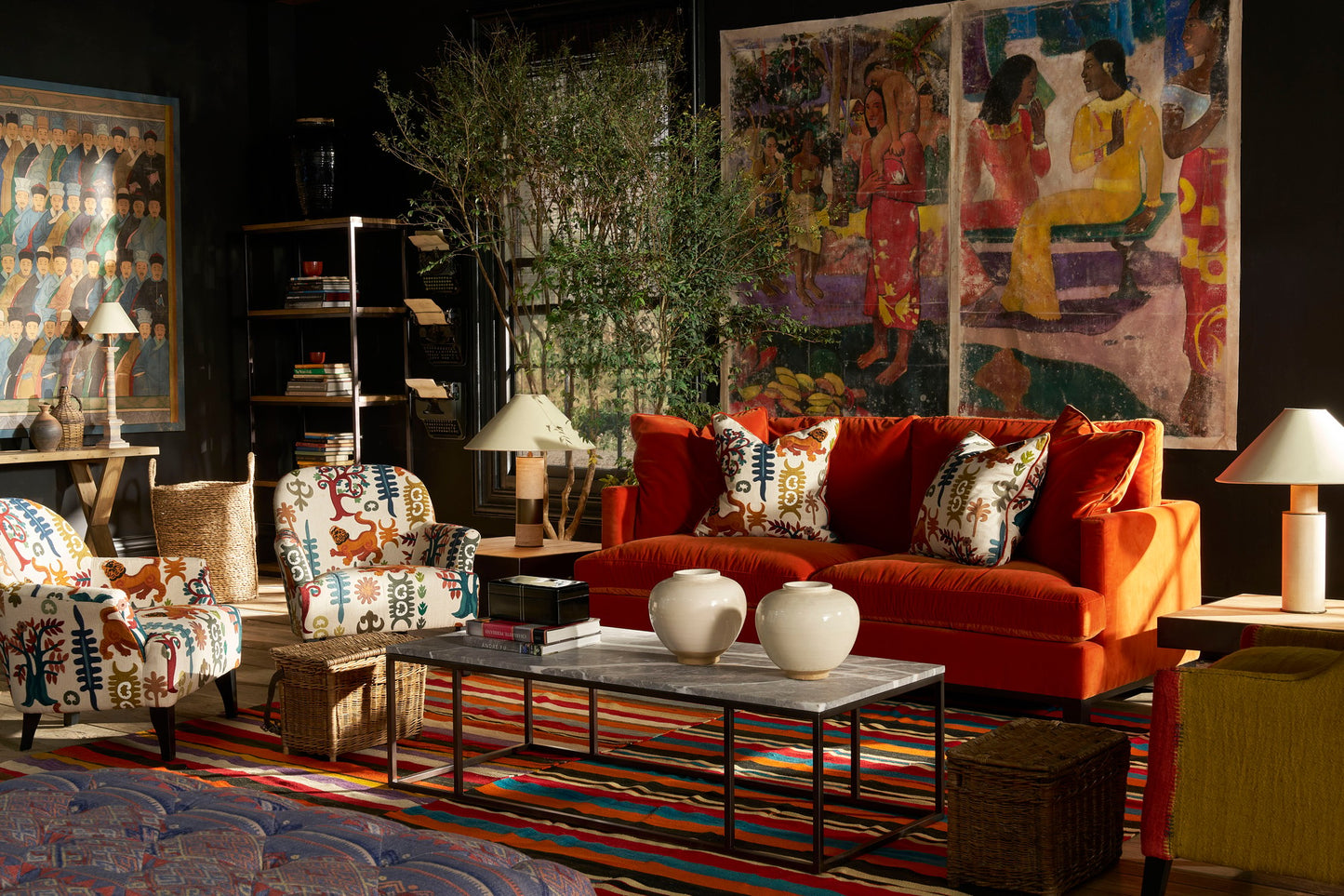 Andrew Martin Hamlet Custom Sofa lifestyle