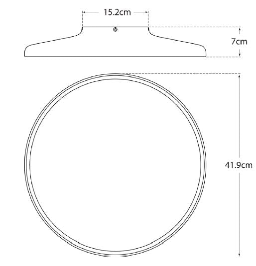 Dot Ceiling Light dimensions