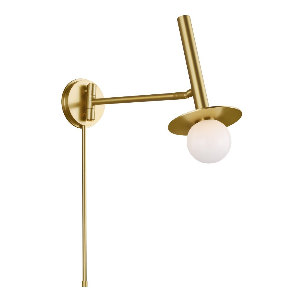 Andrew Martin Nodes Pivot Wall Light angle