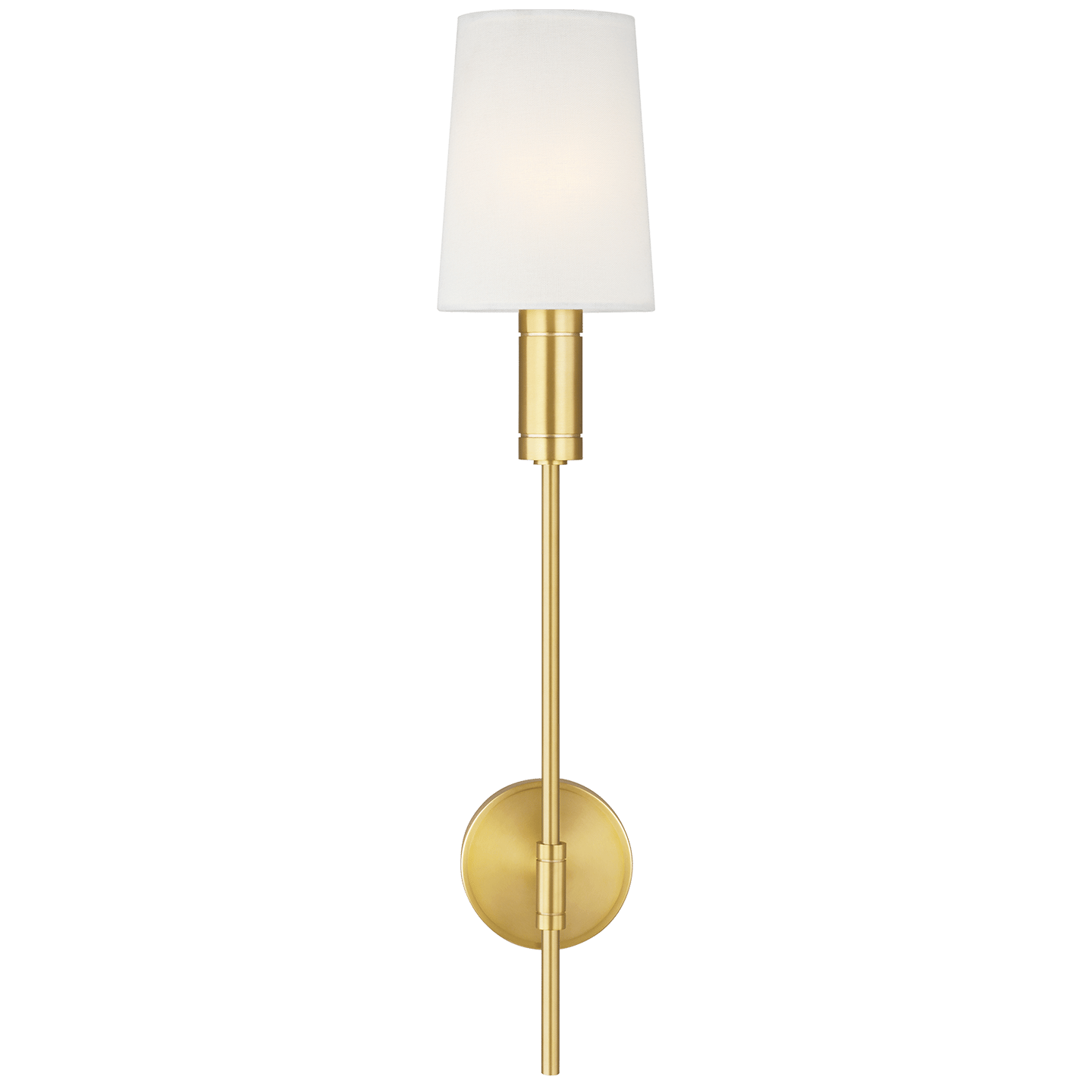 Andrew Martin Beckman Modern Wall Light Burnished Brass