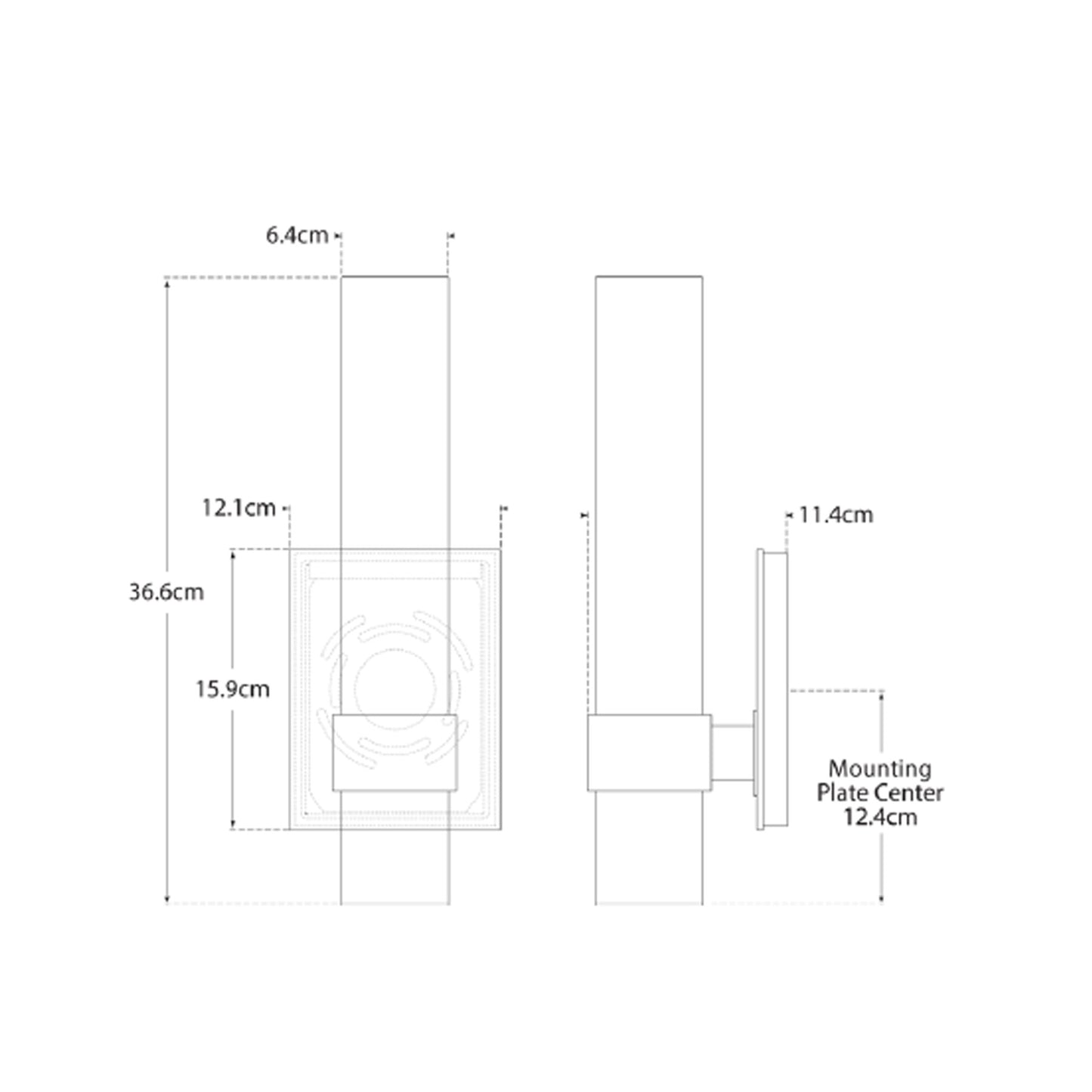 Andrew Martin | Presidio Wall Light Bronze