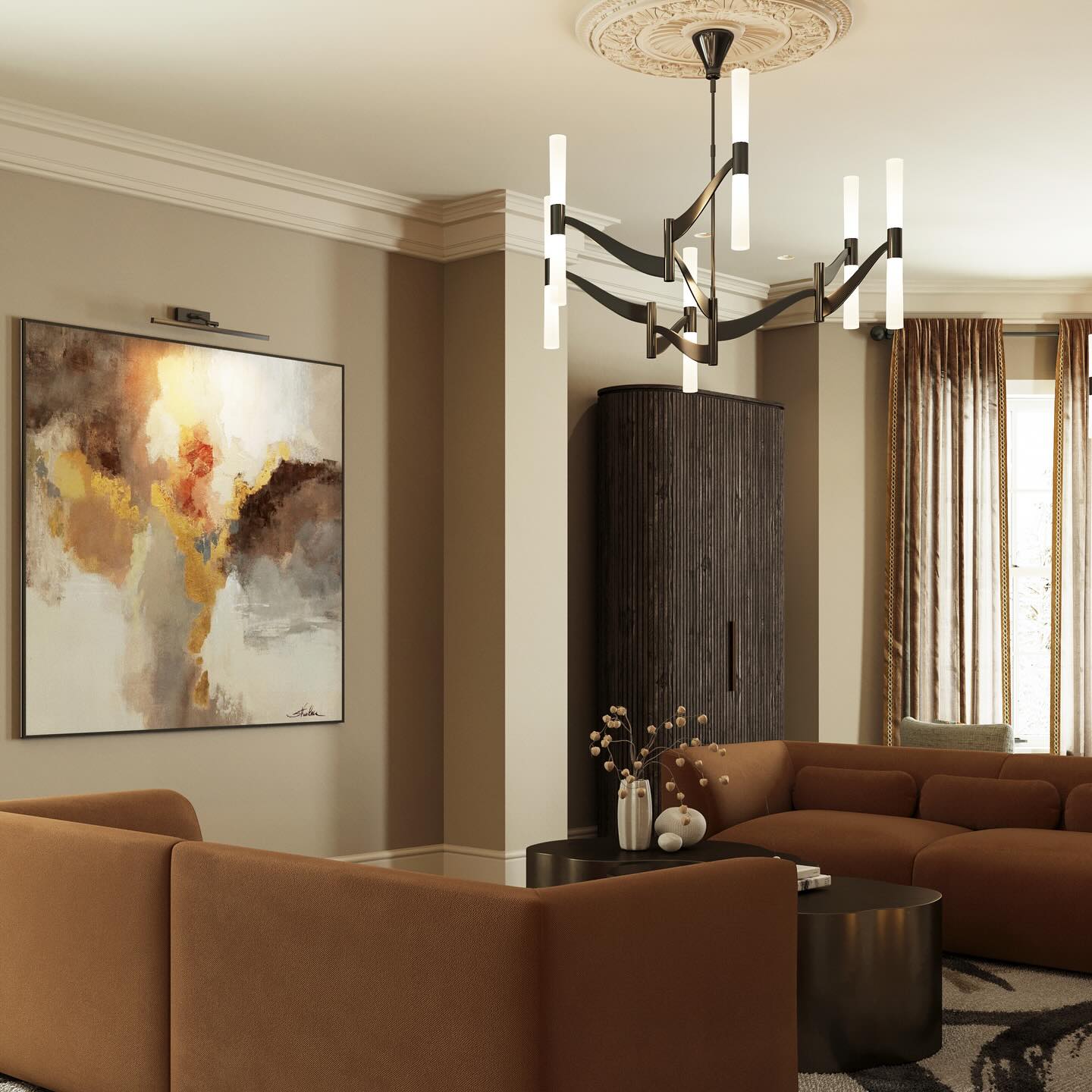 Brenta Grande Chandelier detail