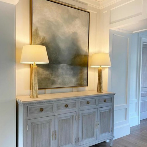Fluted Spire Table Lamp