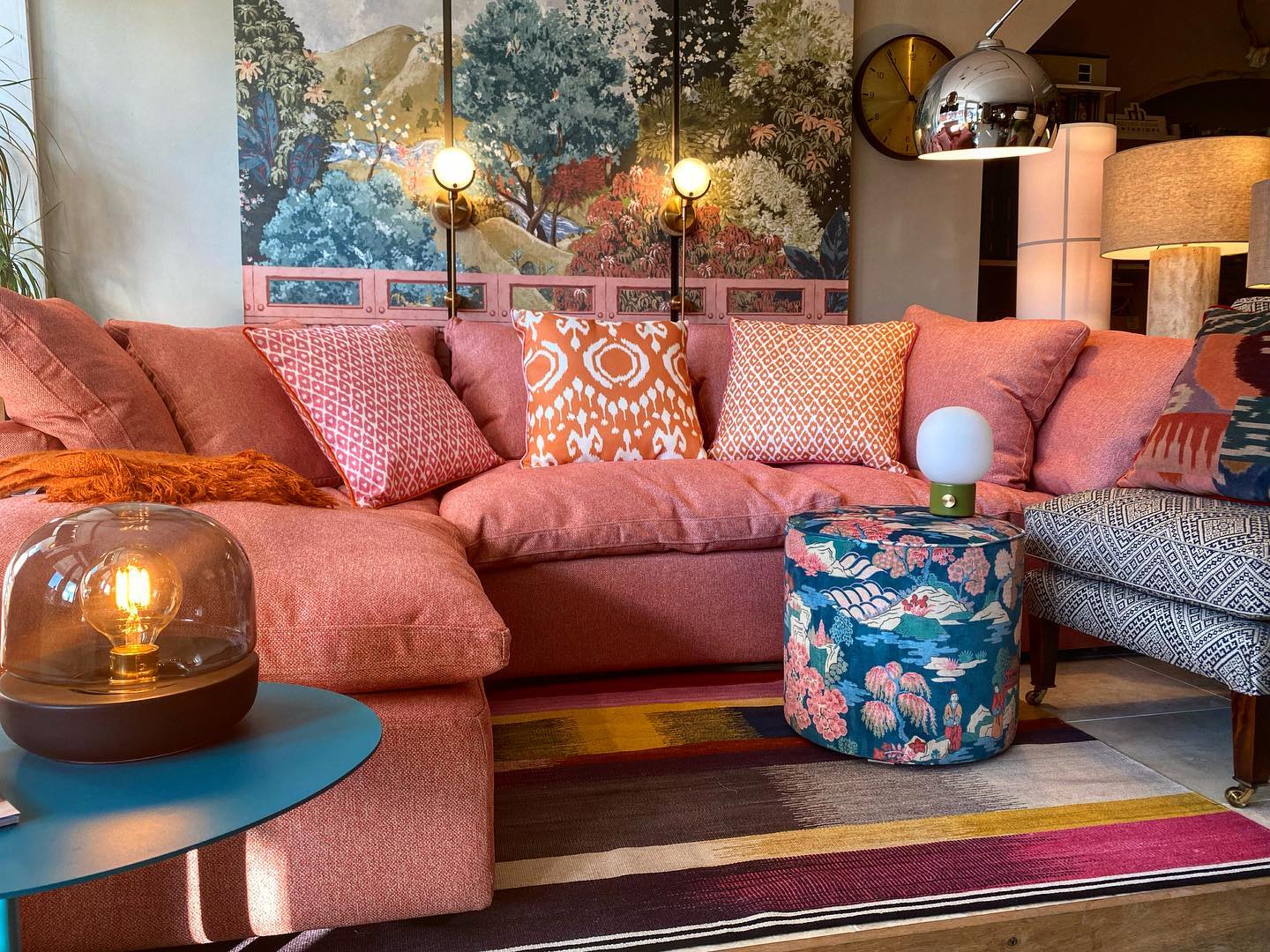 Andrew Martin Truman Junior Custom Sofa lifestyle