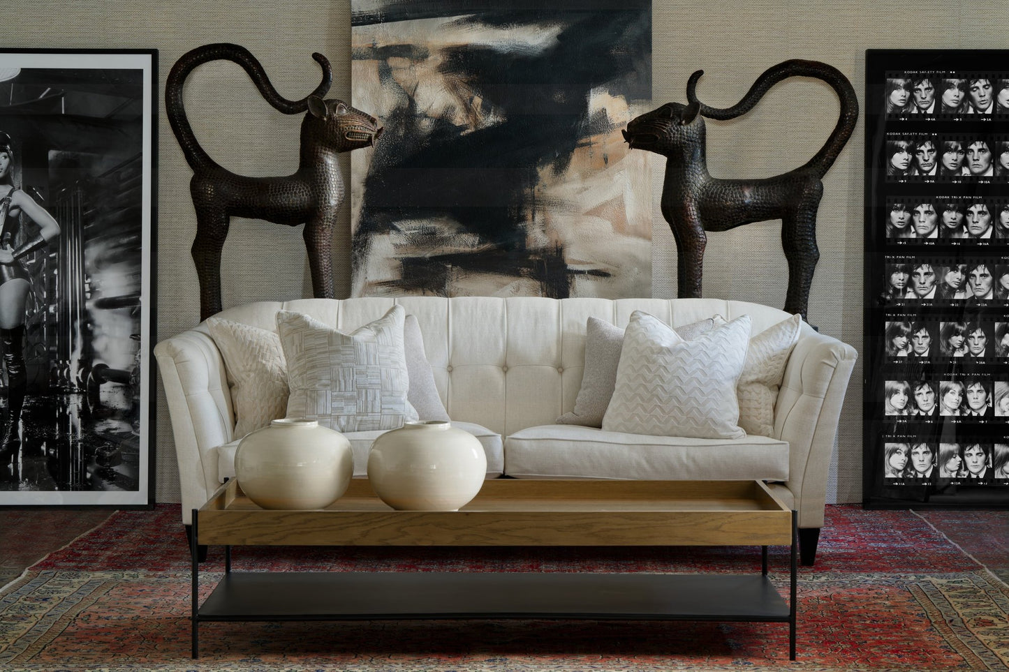Andrew Martin | Norman Oak Coffee Table