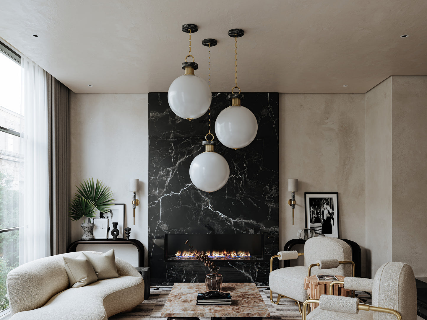 Andrew Martin Haru Pendant Light lifestyle