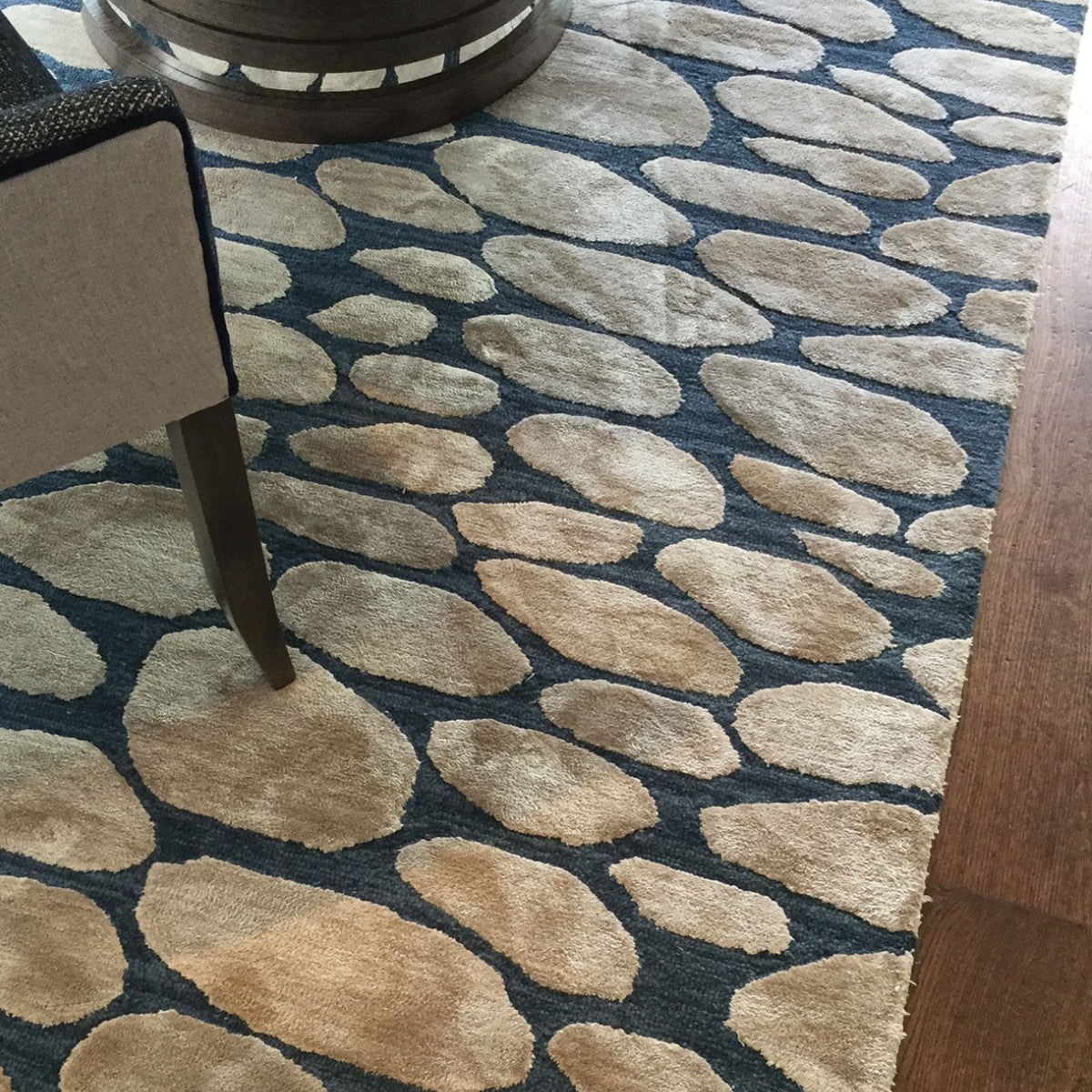 William Yeoward | Pebble Woad Rug