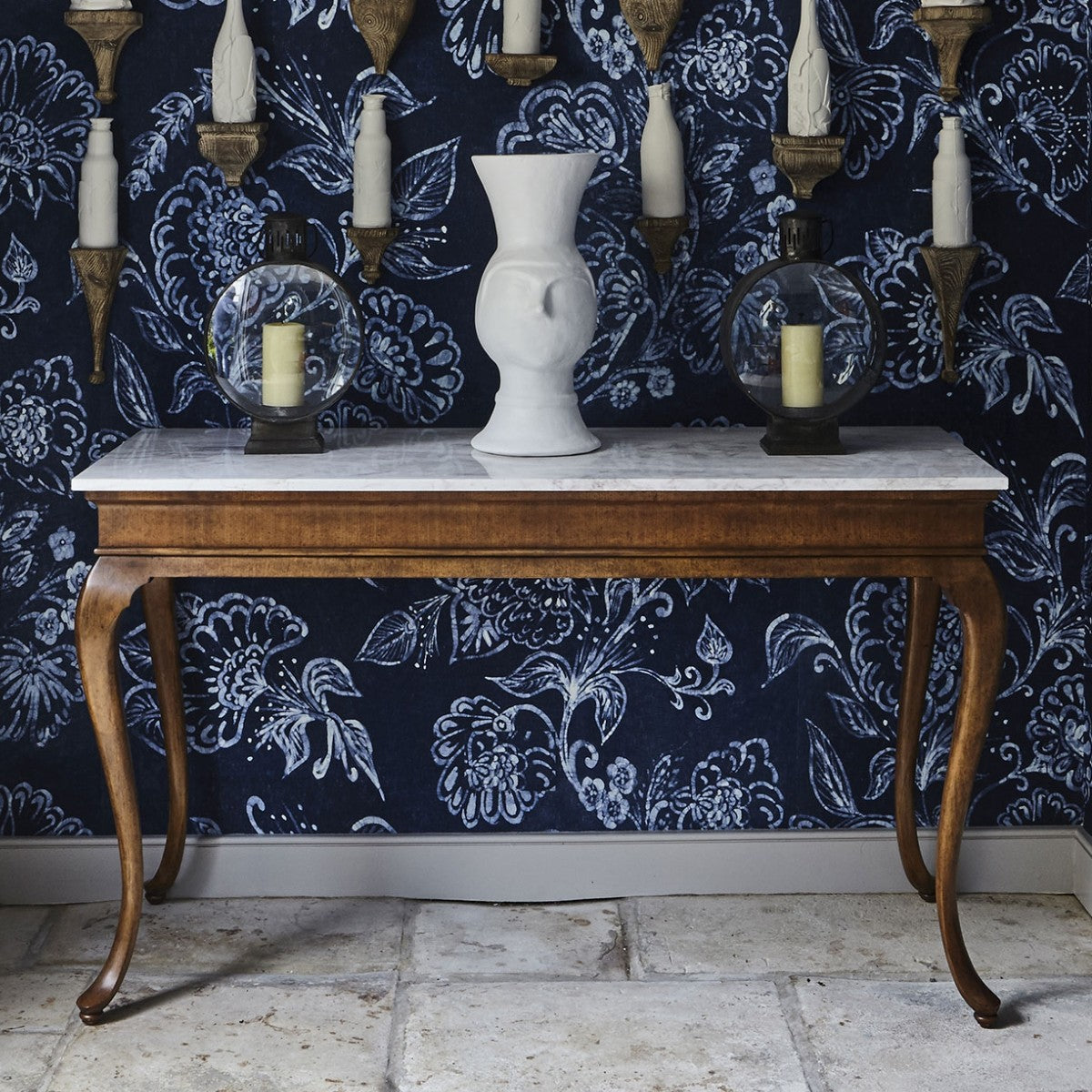William Yeoward | Marquette Console Table Grey Fruitwood