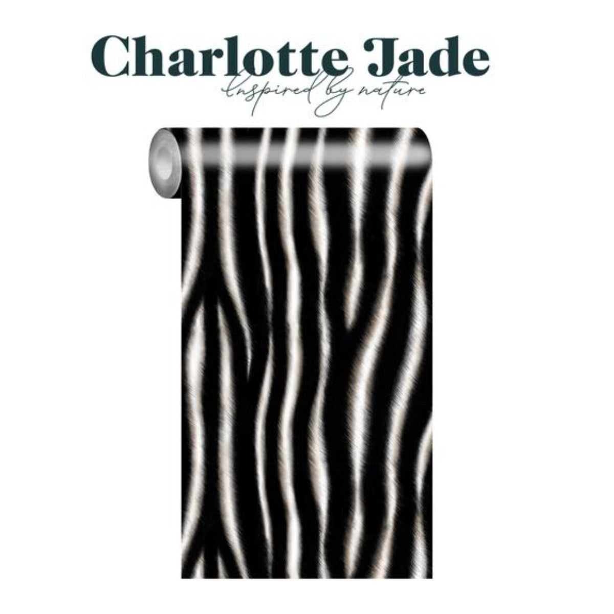 Charlotte Jade | Zebra | Wallpaper