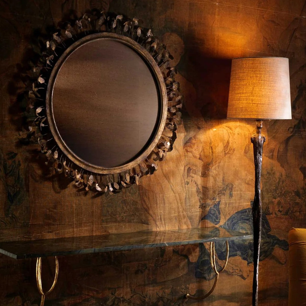 Porta Romana I Mushroom Mirror