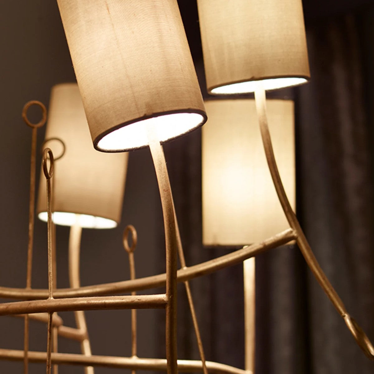 Porta Romana I Lollipop Chandelier Short
