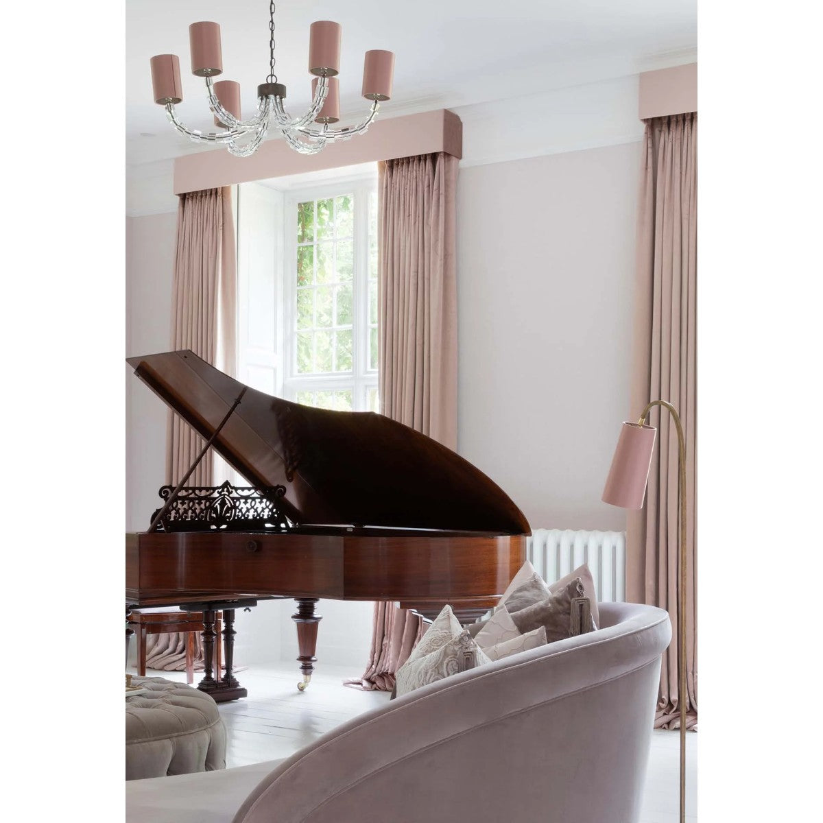 Porta Romana | Round Lartigue Chandelier