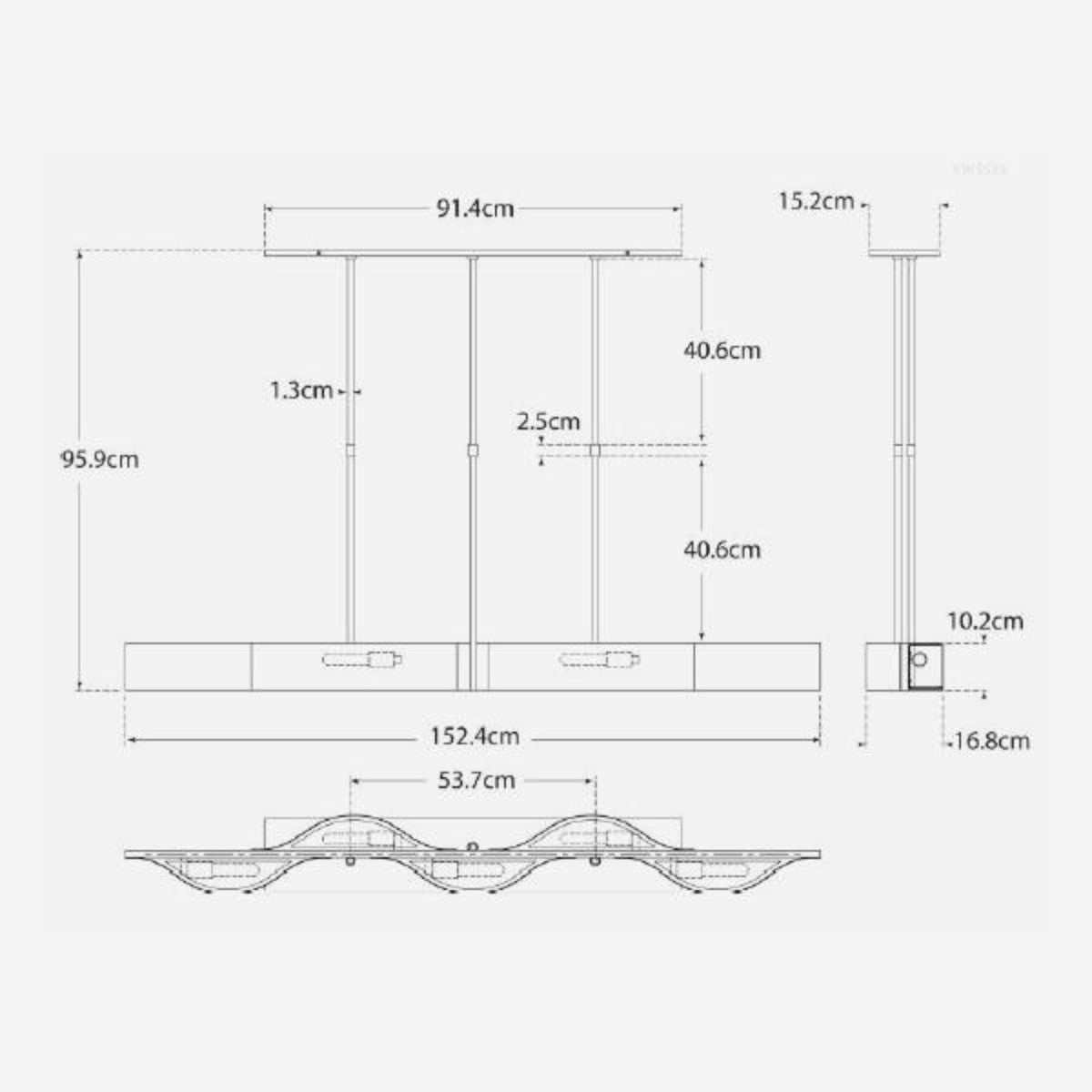 Kelly Wearstler | Avant Linear Pendant Light