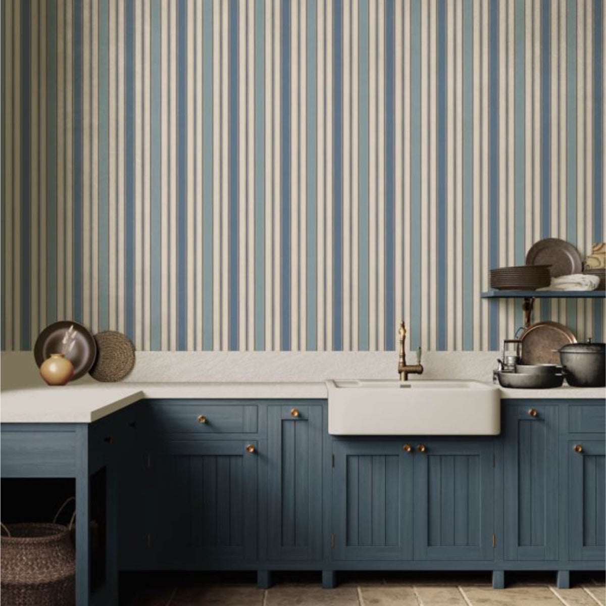 GP & J Baker | Melbourne Stripe