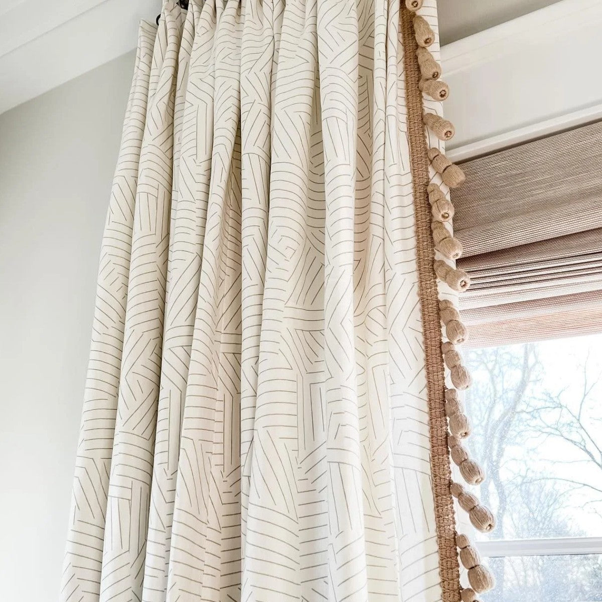 Samuel and Sons | Bali Jute Triple Beaded Fringe