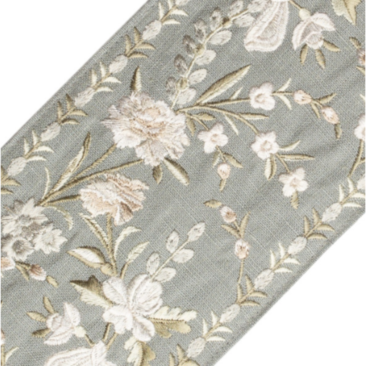 Samuel and Sons | Antoinette Embroidered Border