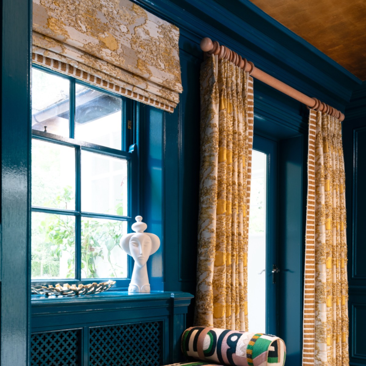 Samuel and Sons | Equinox Embroidered Border