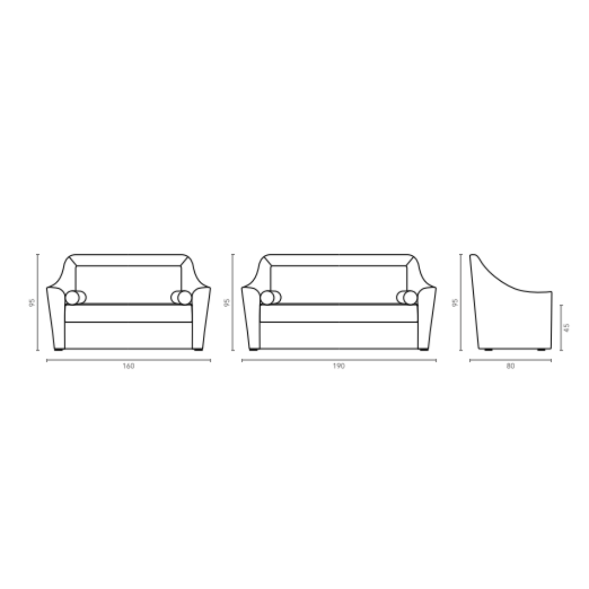 Nobilis | Canapé Grenelle Sofa