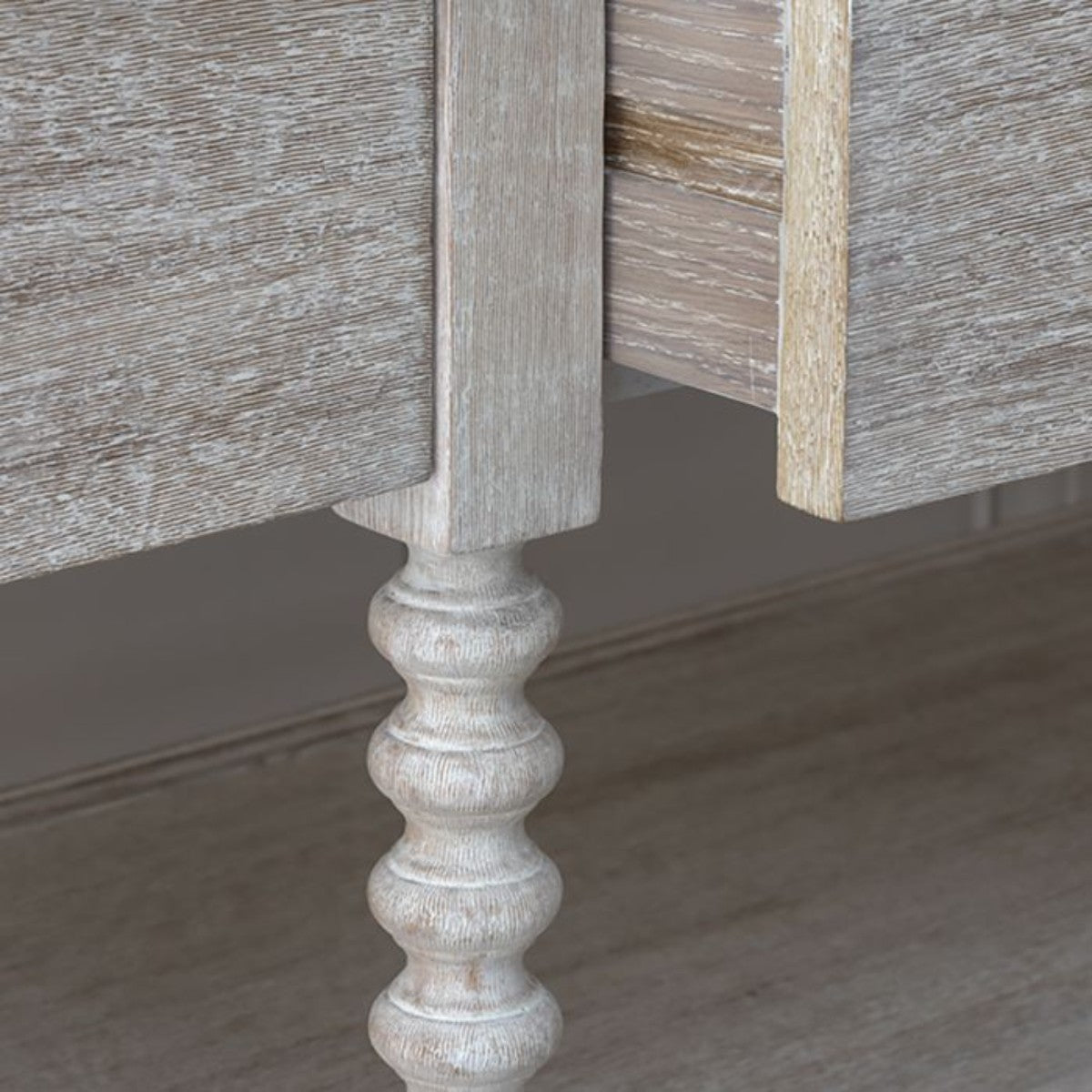 William Yeoward Tormarton Console Washed Acacia