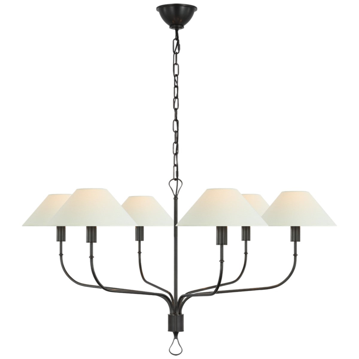 Visual Comfort | Amber Lewis | Griffin Extra Large Tail Chandelier