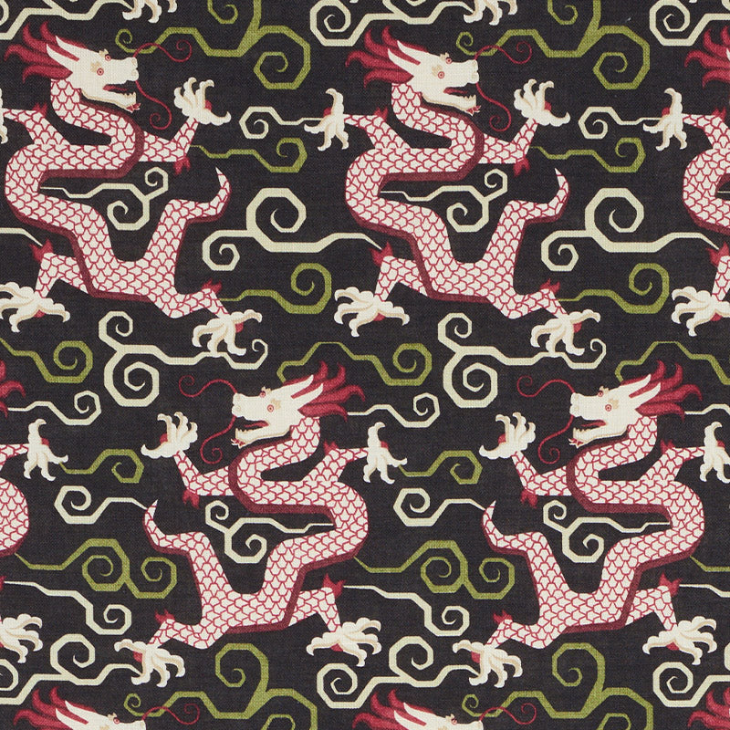 Schumacher | Bixi Dragon fabric - 179001