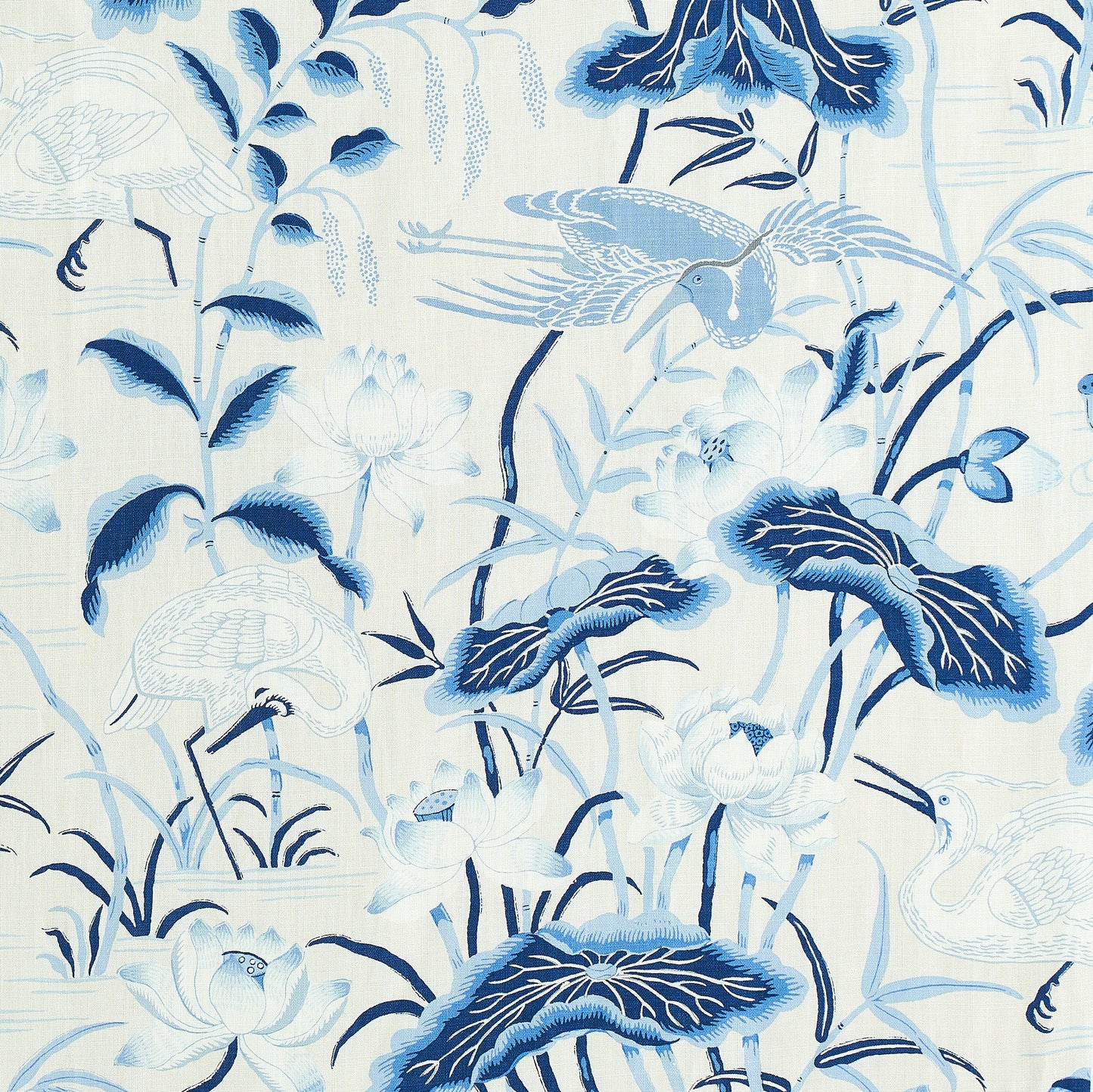 Schumacher | Lotus Garden fabric - 179042