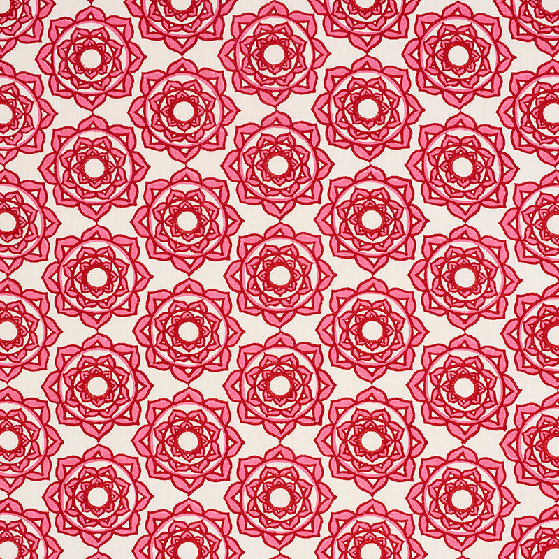 Schumacher | Rose Hand Block Print fabric - 179291