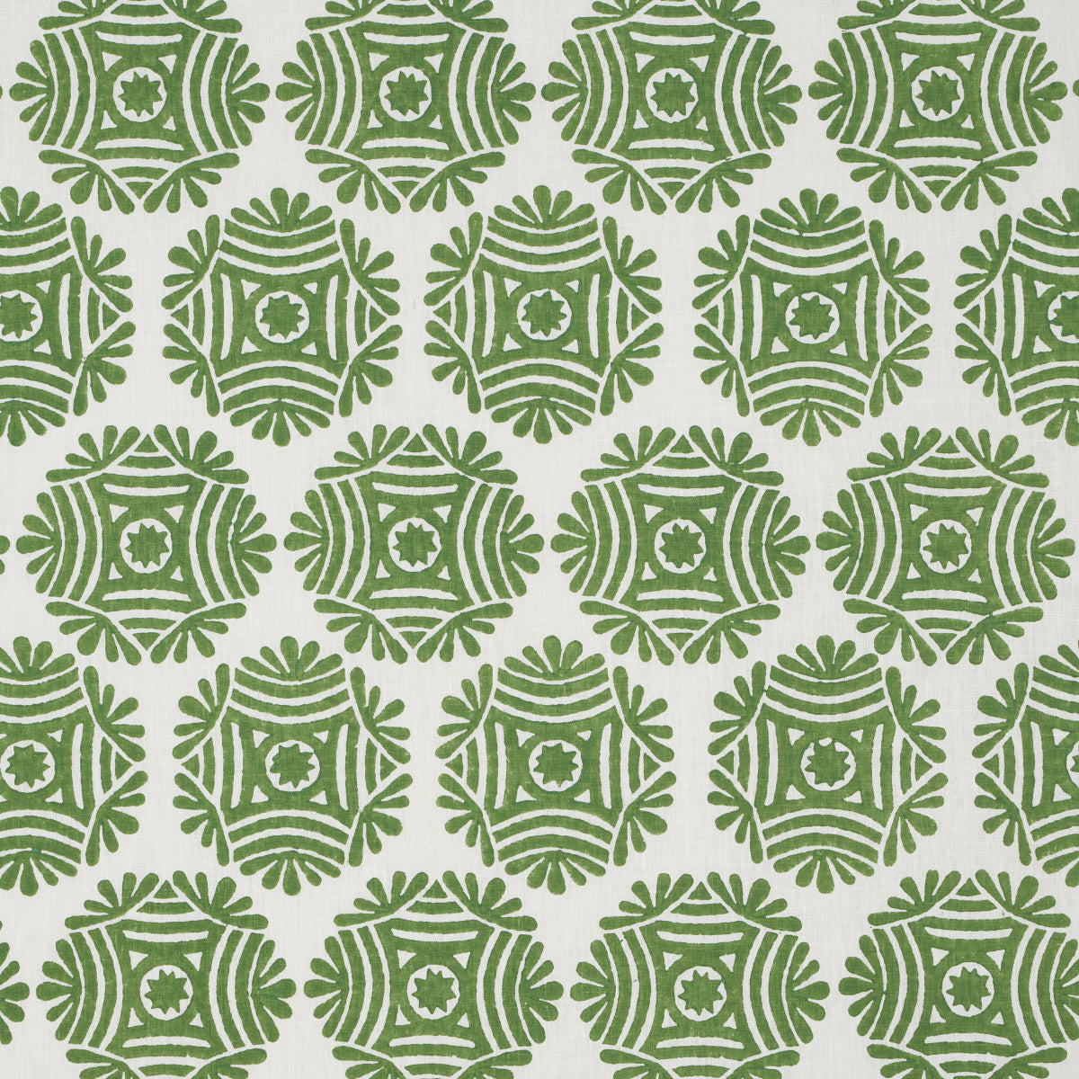 Schumacher | Gilded Star Block Print fabric - 181542