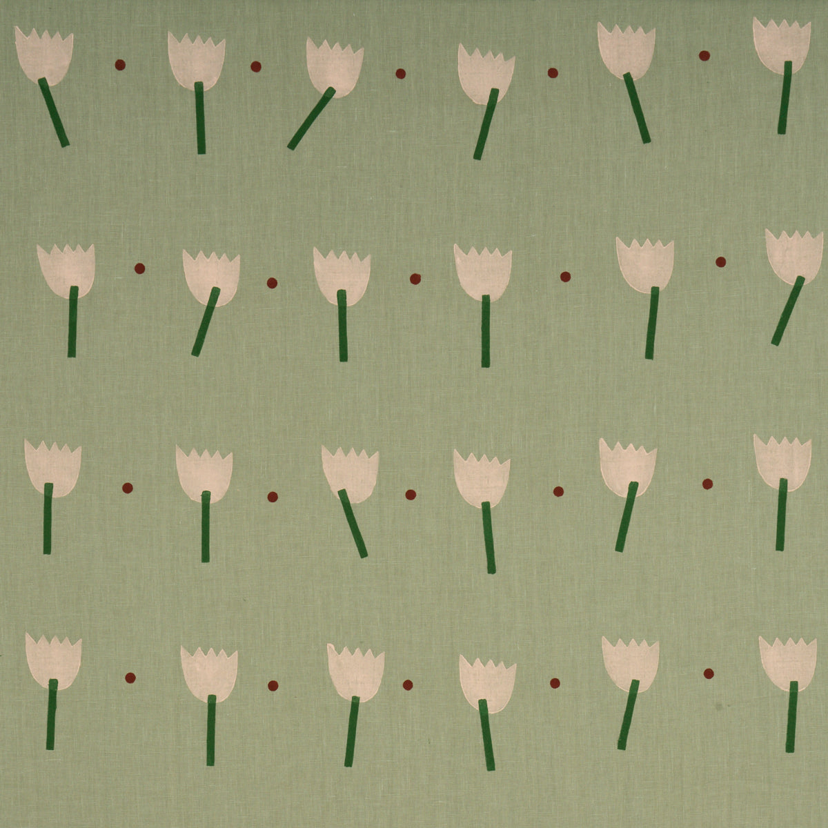 Schumacher | Tulip Play Hand Block Print fabric - 182402