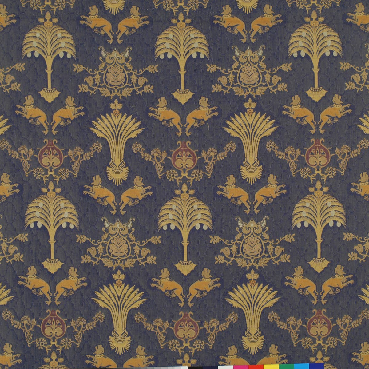 Rubelli Cangrande fabric - Blu