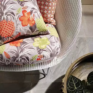 Osborne & Little | Breeze Stripe - room setting