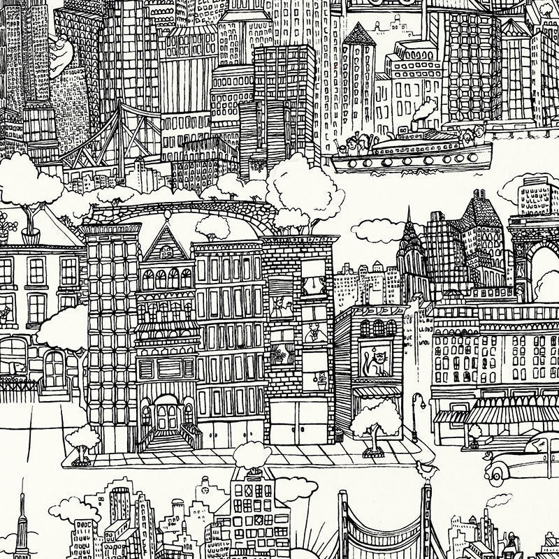 Schumacher | New York New York fabric - 2643410