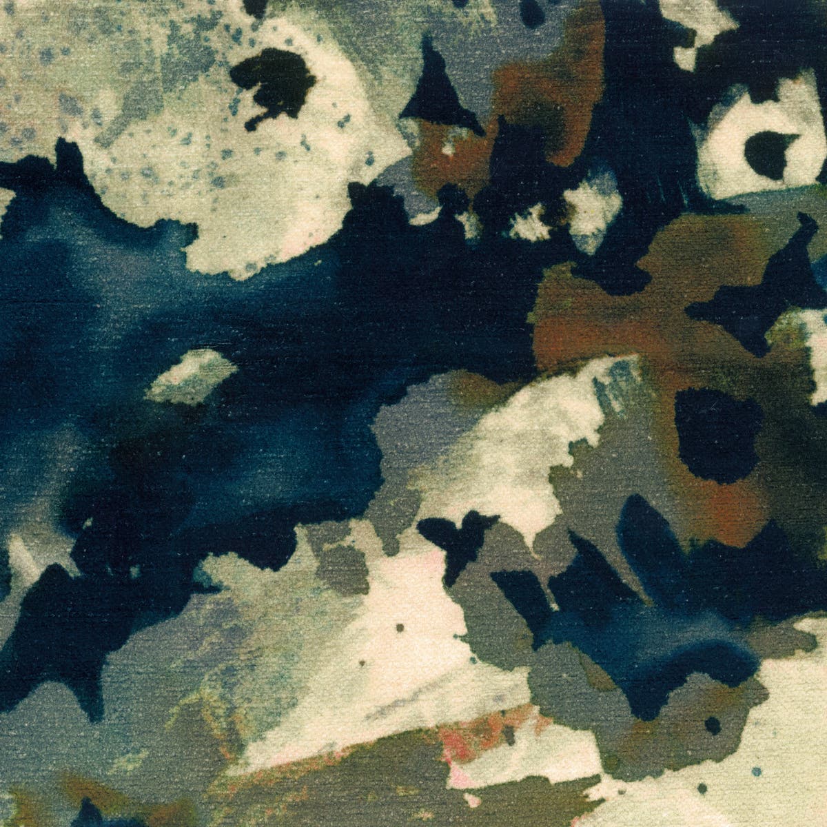Rubelli Monet fabric - Ocra-pavone
