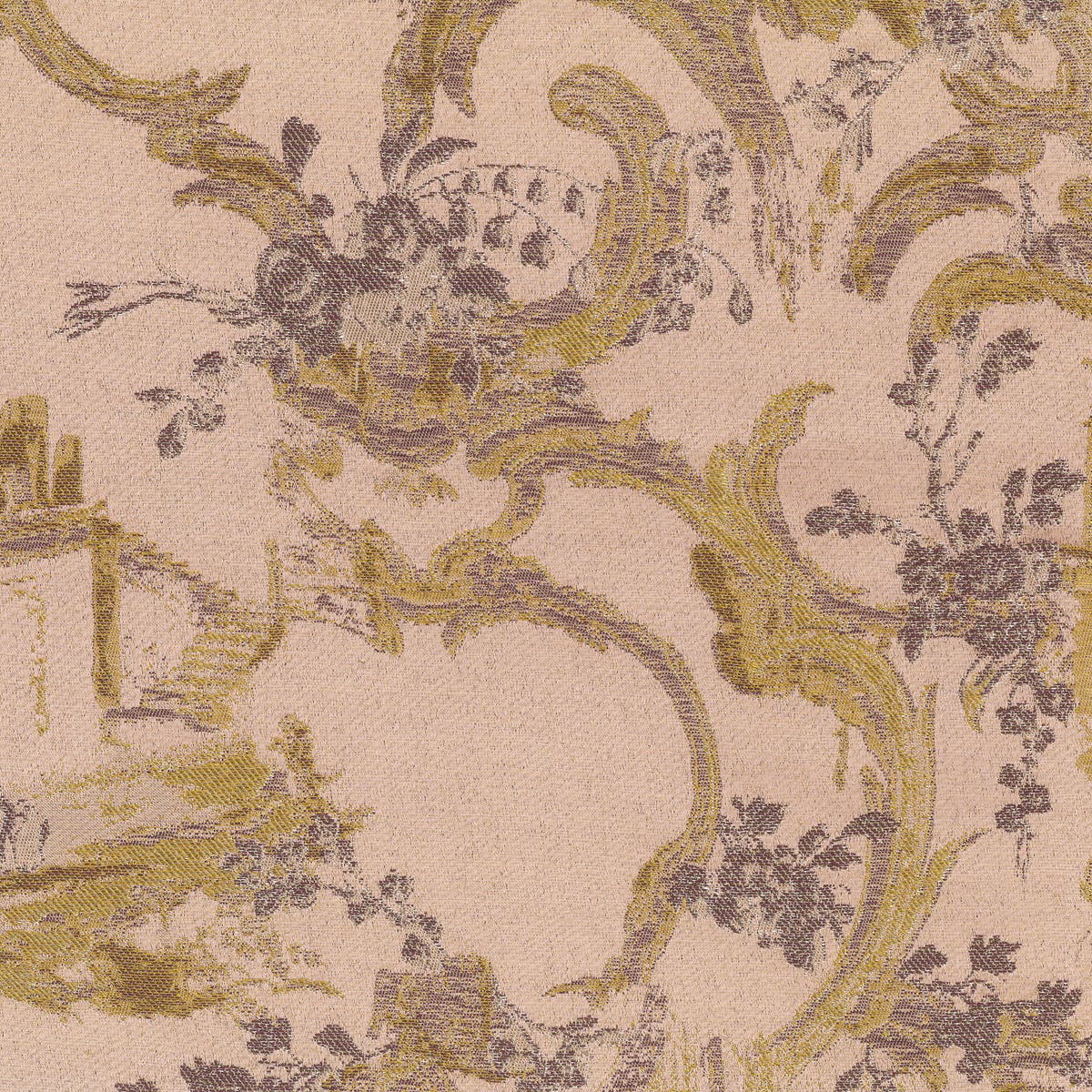 Rubelli Villa Pisani fabric - Cipria