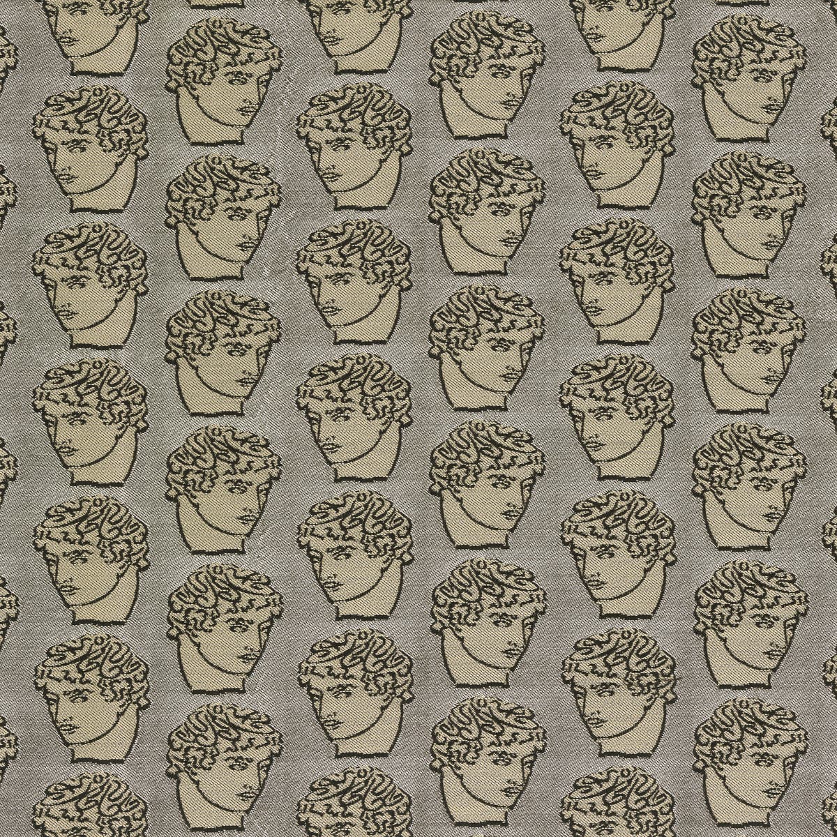 Rubelli Antinous fabric - Silver