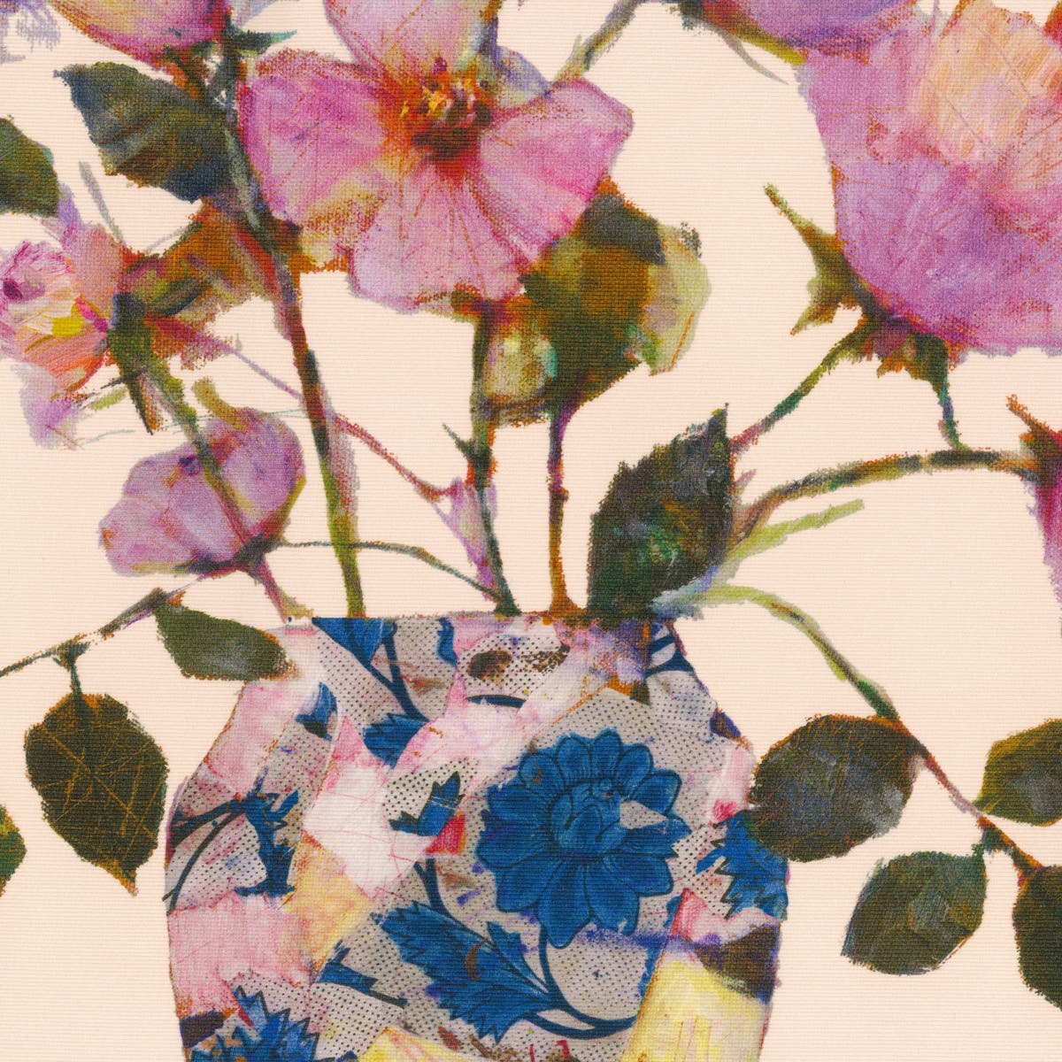 Rubelli Sally fabric - Albicocca