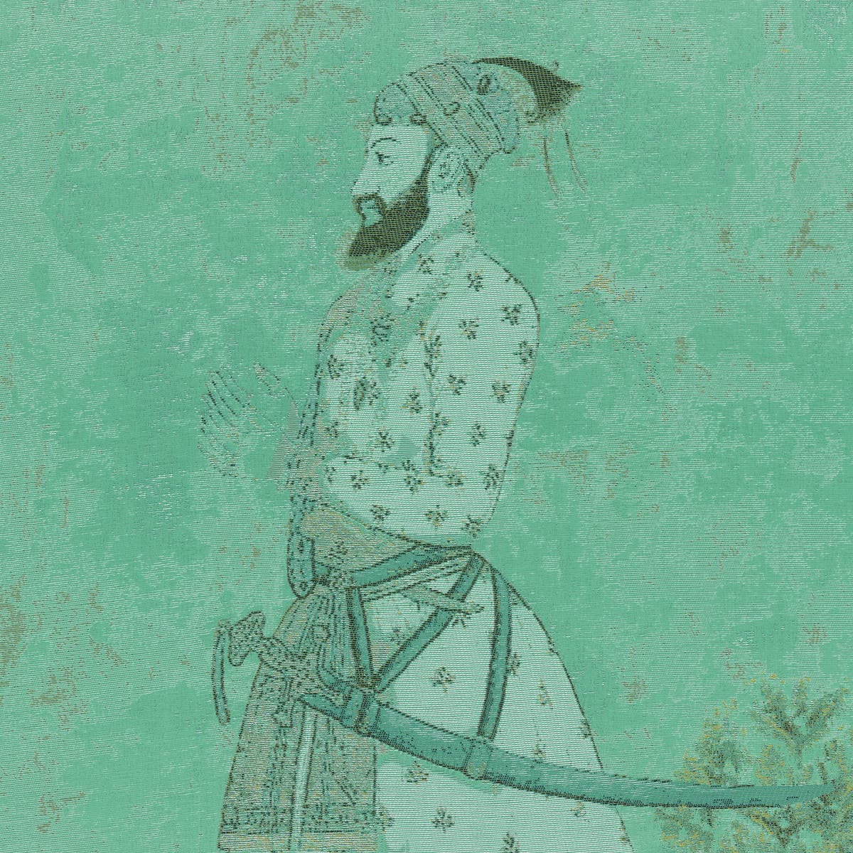 Rubelli Maharajah fabric - Absinthe