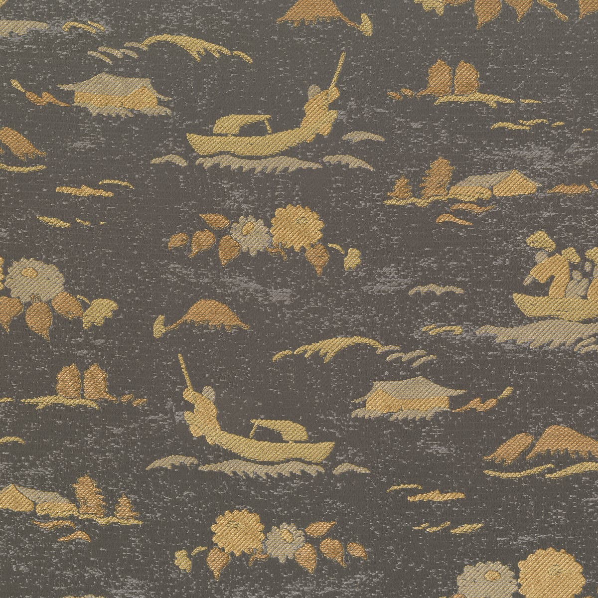 Rubelli Golden Hour fabric - Antracite