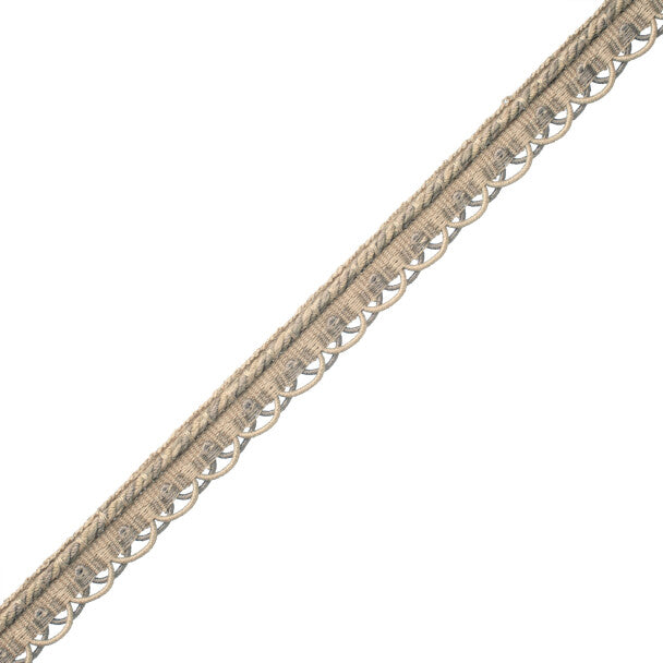 1/2" Au Naturel Gimp - Pale Grey