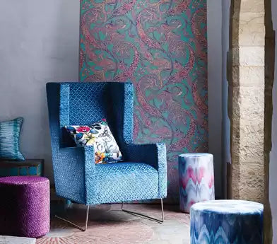Osborne & Little | Ebru - room setting