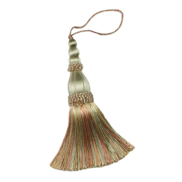 5.5" Normandy Key Tassel - Printemps