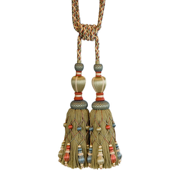 Normandy Double Tassel Tieback - Fleurs