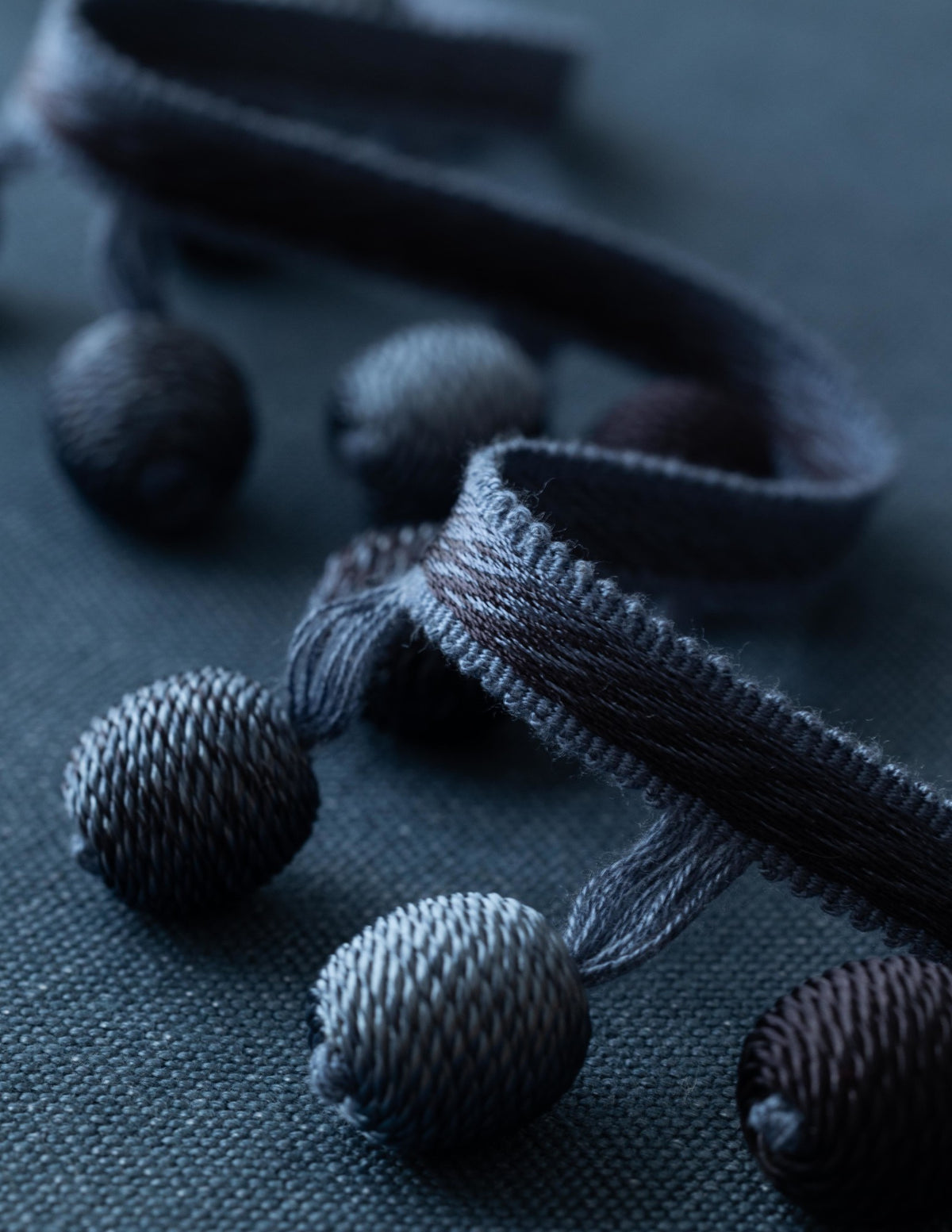 Samuel and Sons Céline Ombré Ball Fringe — scenography