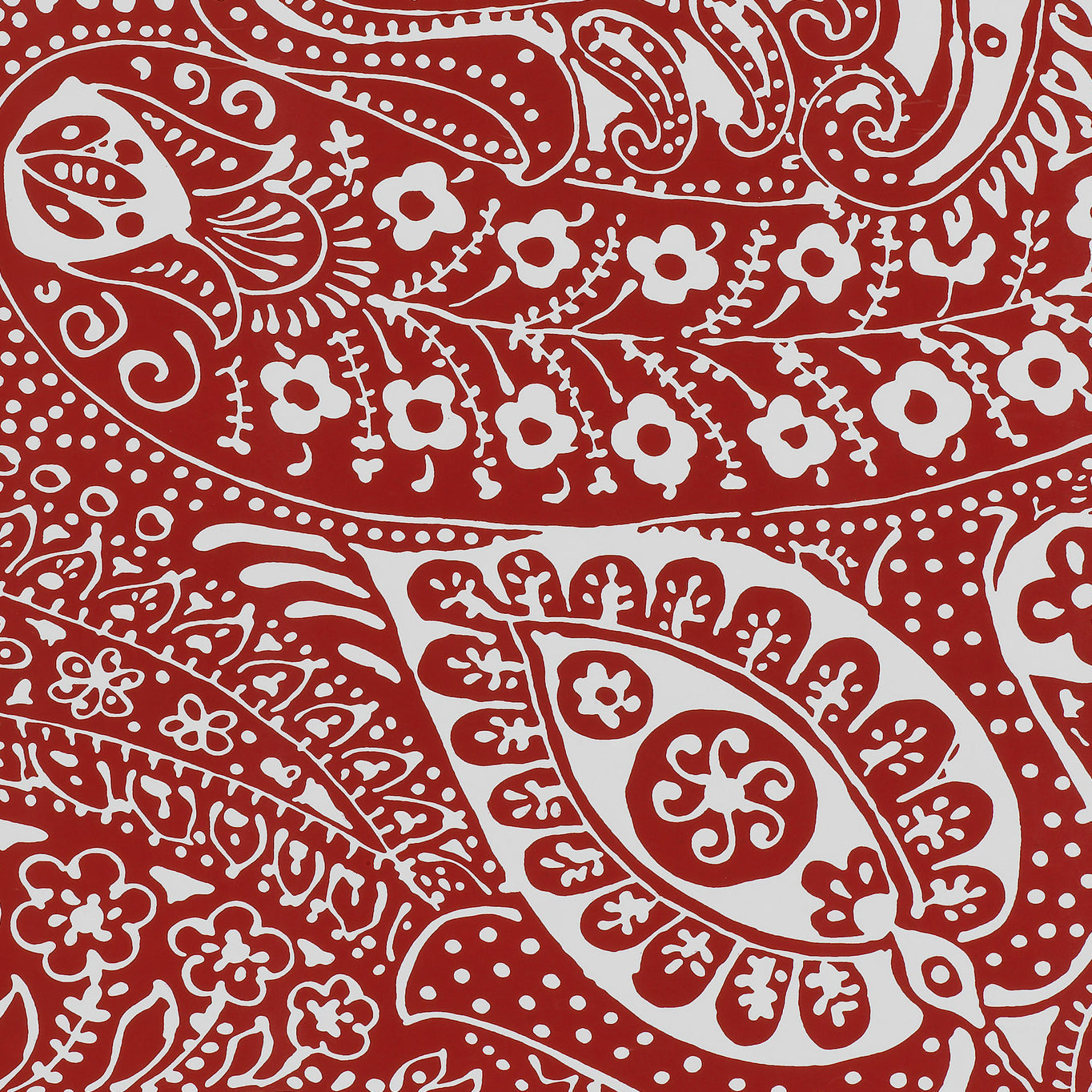 Schumacher | Paisley Print wallcovering - 5003191