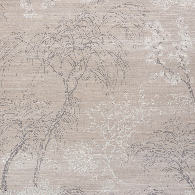 Schumacher | Mori Hemp Shimmer wallcovering - 5009390