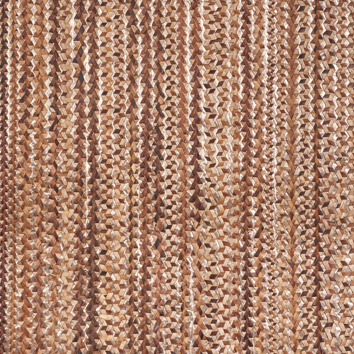 Schumacher | Braided Bacbac Shimmer wallcovering - 5010210
